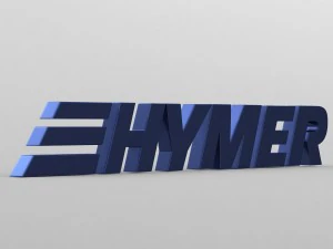 ハイマーのロゴ 3Dモデル