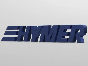 Hymer-Logo 3D Modell