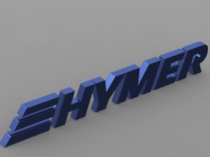 hymer logo Model 3D