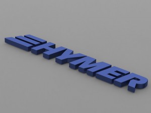 hymer logo Model 3D