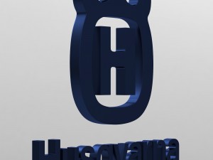 husqvarna logo 3Dモデル