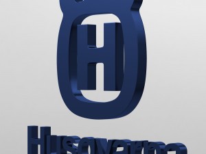 husqvarna logo 3Dモデル