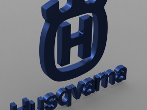 husqvarna logo 3Dモデル