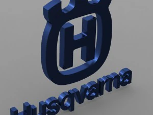 husqvarna logo 3D Model