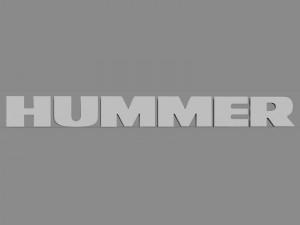 hummer logo 3D Model