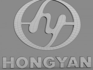 hongyan logo 3D Model