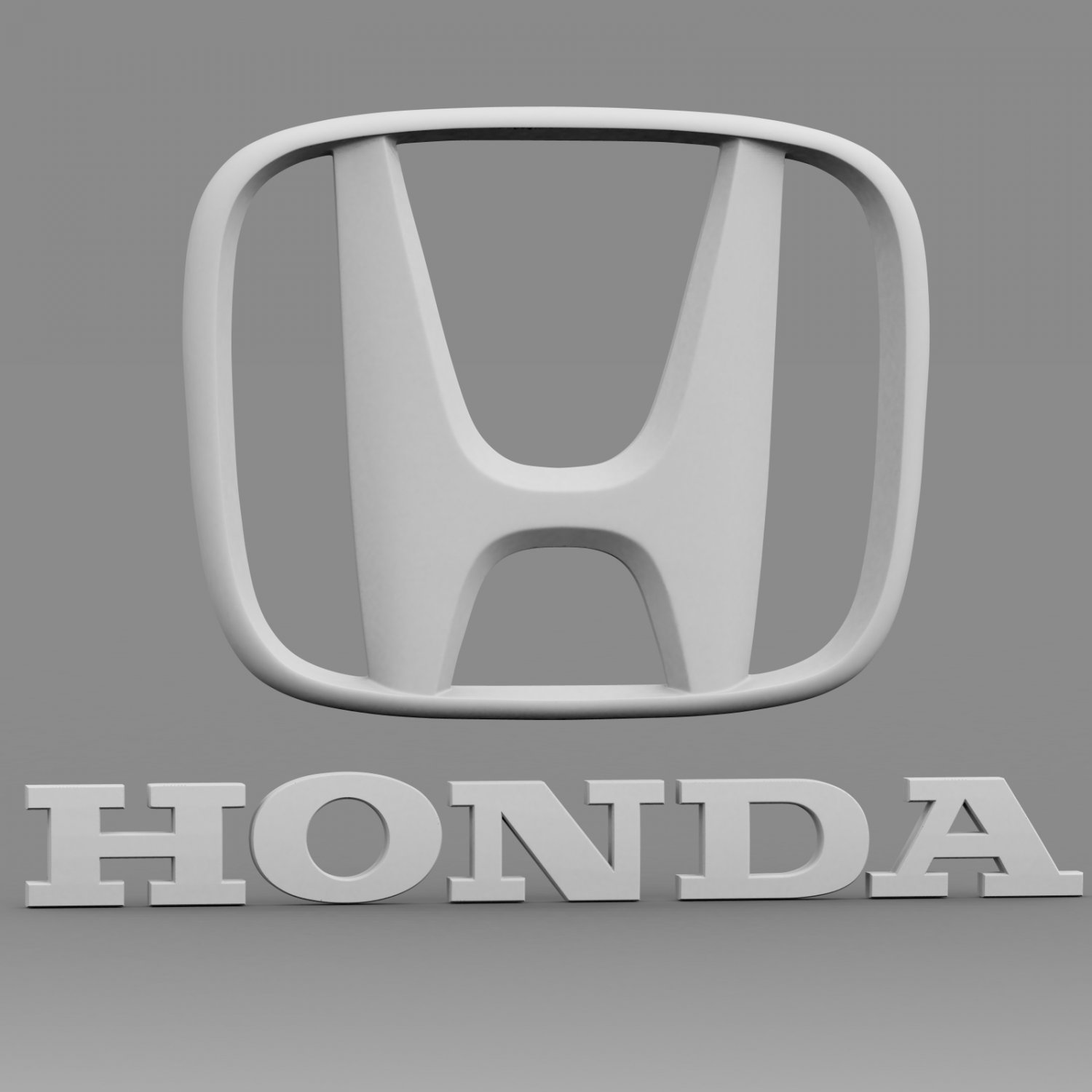 Honda Logo 3d 模型in 汽车配件3dexport