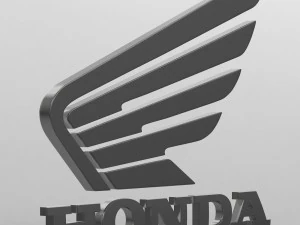 honda logo 2 3D Model