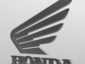 honda logo 2 3D Model