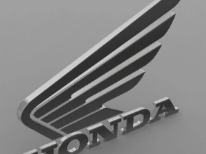 honda logo 2 3D Model