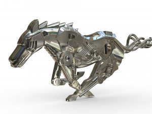 iron horse 3Dモデル