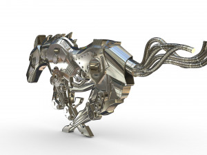 iron horse 3Dモデル