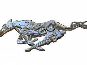 iron horse 3Dモデル