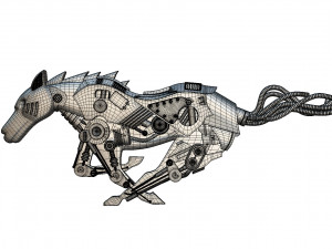 iron horse 3Dモデル