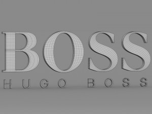 boss logo Model 3D