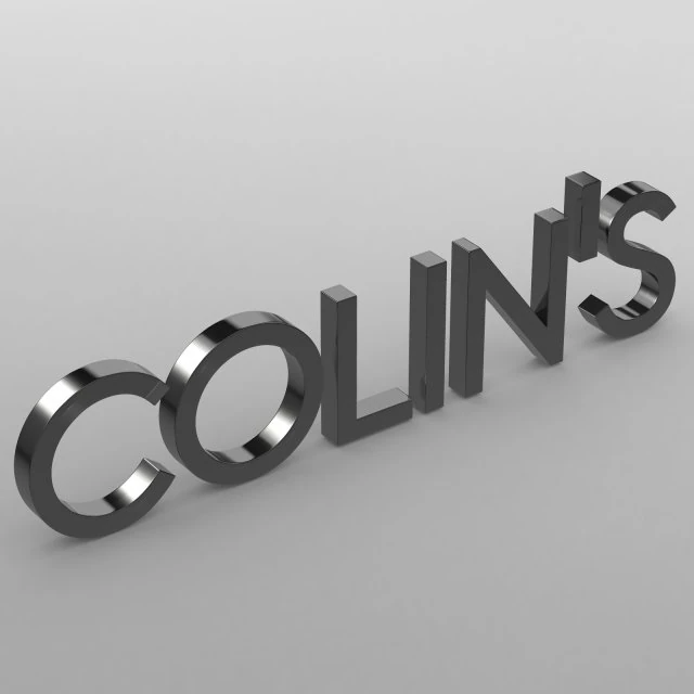 colins logo 3D Model .c4d .max .obj .3ds .fbx .stl .blend 