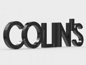 colins logo 3D 모델