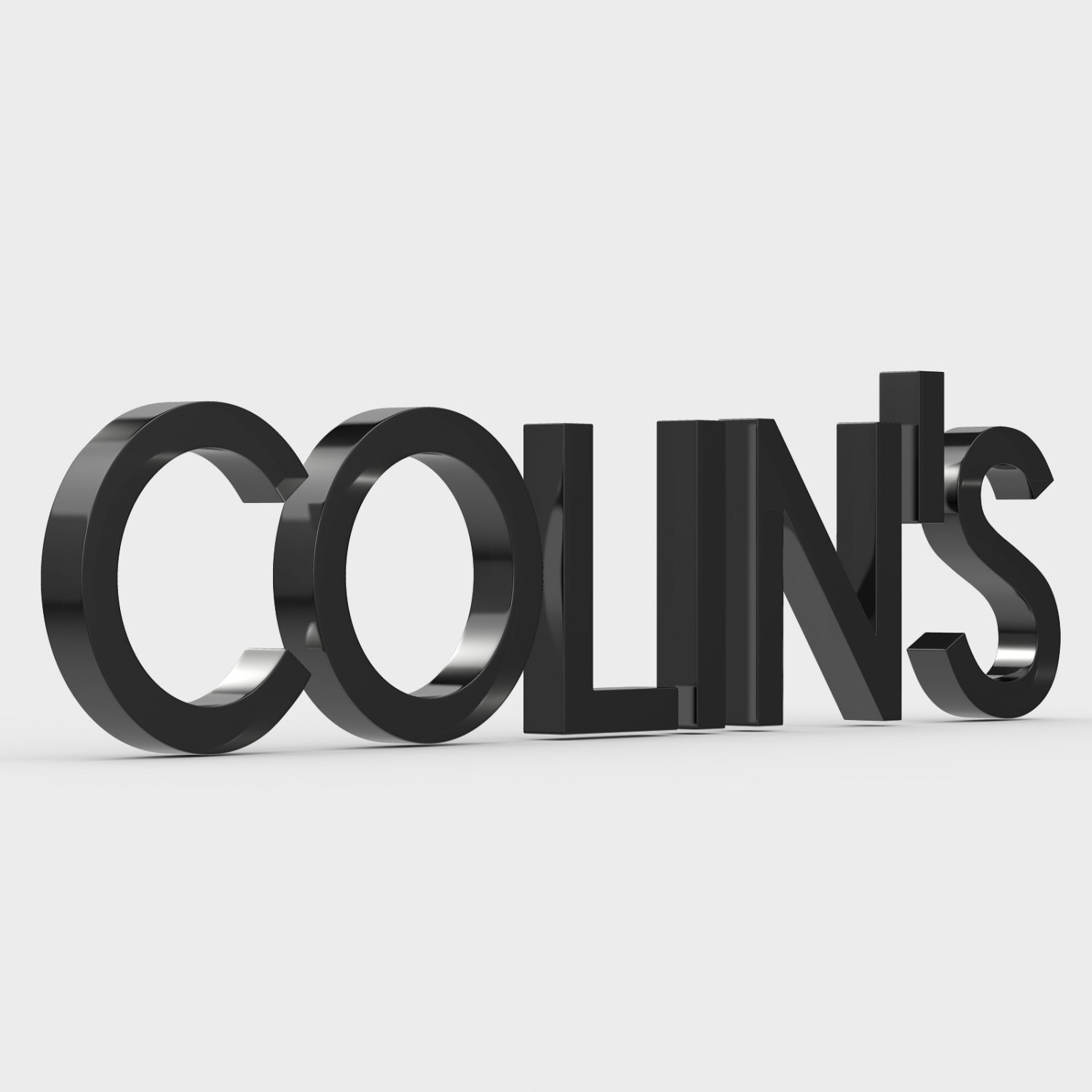 Colins Logo 3d Model In Clothing 3dexport