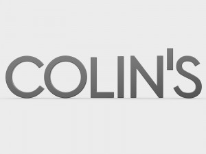 colins logo 3D 모델