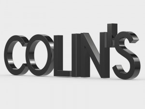 colins logo 3D 모델