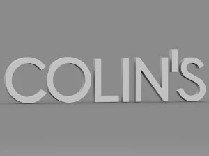 colins logo 3D Model
