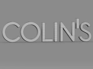 colins logo 3D Model