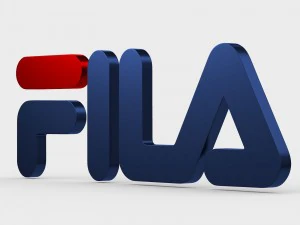 fila logo 3D Model