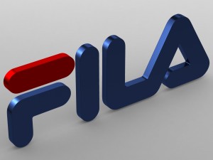 fila logo Modèle 3D