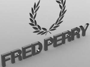 fred perry logo 3D Model
