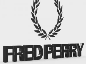 fred perry logo 3D Model