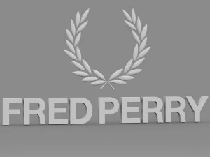 fred perry logo 3D Model
