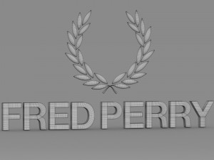 fred perry logo 3D Model