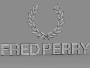 fred perry logo 3D Model