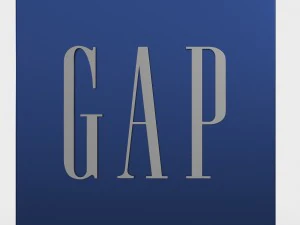 gap logo 3D Model