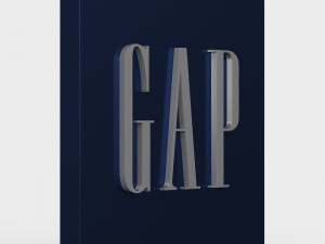 gap logo 3D Model