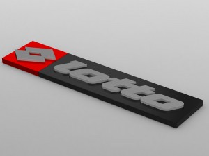 lotto logo 3D 模型