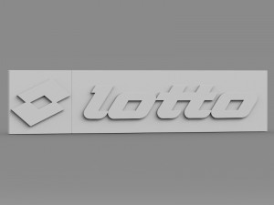 lotto logo 3D 模型