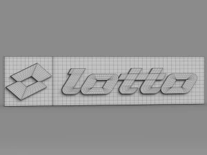 lotto logo 3D Model