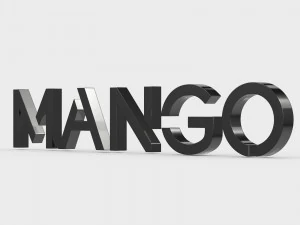 mango logo 3D Model
