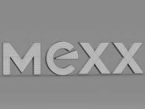 mexx logo 3D मॉडल