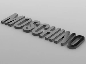 moschino logo 3D Model