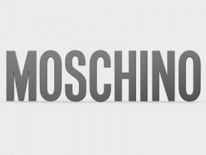 moschino logo 3D 모델