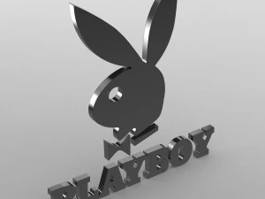 playboy logo 3D Model