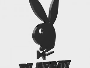 playboy logo 3D Model