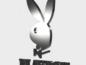 playboy logo 3D Model