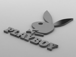 playboy logo 3D-Modell