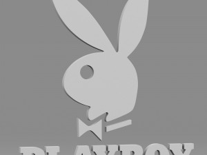 playboy logo 3D-Modell