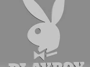 playboy logo 3D Model