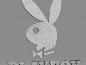 playboy logo 3D-Modell