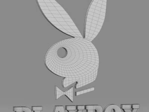 playboy logo 3D Model